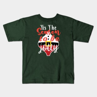 Christmas Season to be Jolly Kids T-Shirt